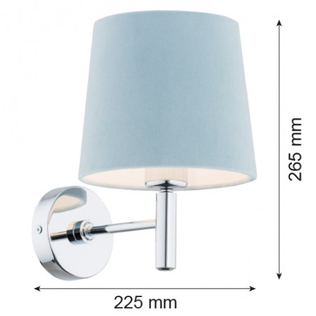 BOLZANO 3910 kinkiet 1 pł. Argon