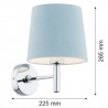 BOLZANO 3910 kinkiet 1 pł. Argon