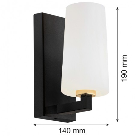 CAMELOT PLUS 8056 kinkiet 1 pł. Argon