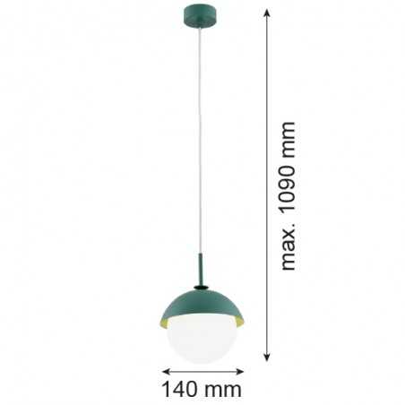 CAPPELLO 8297 lampa wisząca 1 pł. Argon