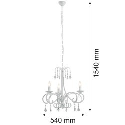 DIADEMA 6271 żyrandol 3 pł. Argon