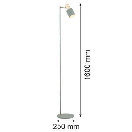 DORIA 4271 lampa podłogowa 1 pł. Argon
