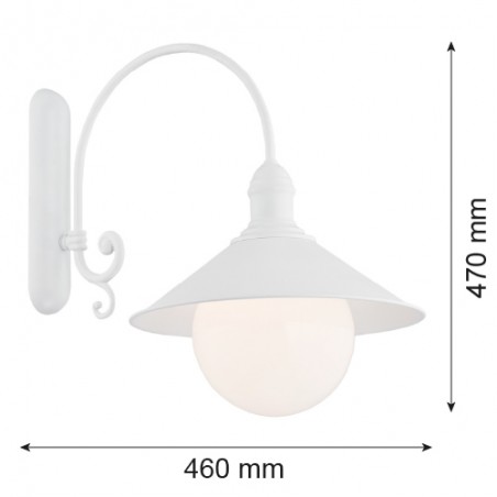 ERBA BIS  3297 kinkiet 1 pł. Argon