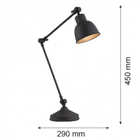 EUFRAT  3197 lampa biurkowa 1 pł. Argon