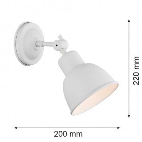 EUFRAT 3182 kinkiet 1 pł. Argon