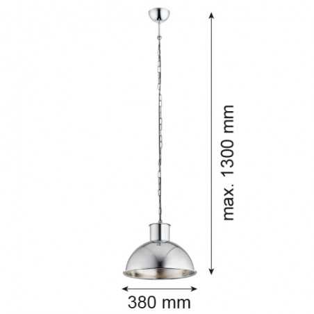 EUFRAT 3294 lampa wisząca 1 pł. Argon