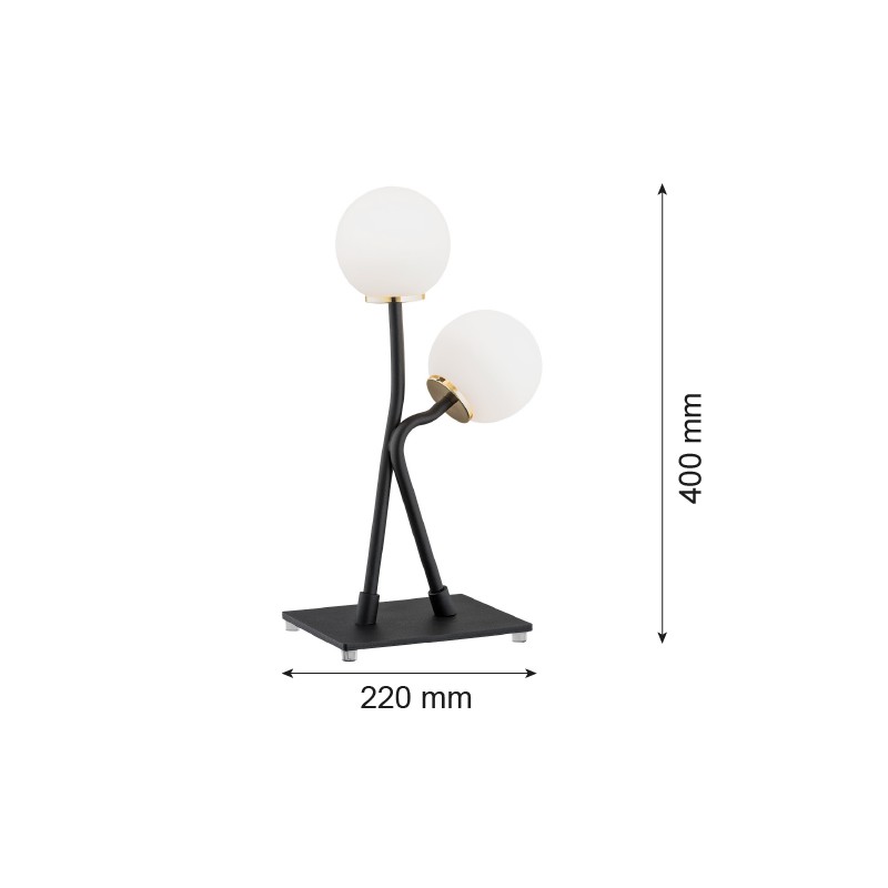 FARON 892 lampa stołowa 2 pł. Argon