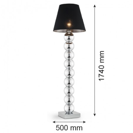 FUDŻI 3657 lampa podłogowa 1 pł. Argon