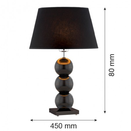 FUDŻI 3623 lampa stołowa 1 pł. Argon