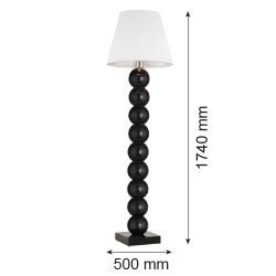 FUDŻI 4059 lampa podłogowa 1 pł. Argon