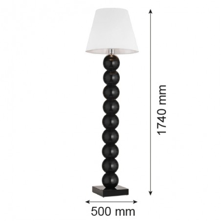 FUDŻI 4059 lampa podłogowa 1 pł. Argon