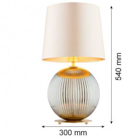 HAMILTON 8530 lampa stołowa 1 pł. Argon