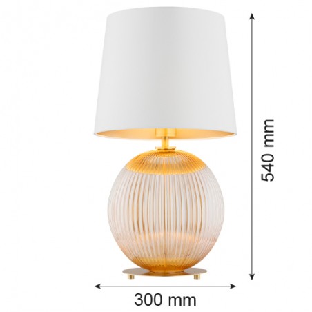 HAMILTON 8534 lampa stołowa 1 pł. Argon