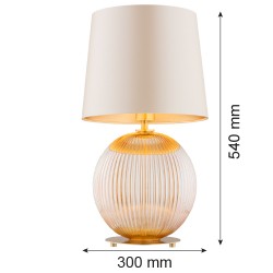 HAMILTON 8535 lampa stołowa 1 pł. Argon