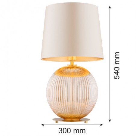 HAMILTON 8535 lampa stołowa 1 pł. Argon