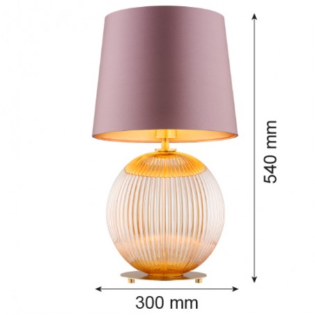 HAMILTON 8536 lampa stołowa 1 pł. Argon