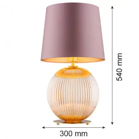 HAMILTON 8536 lampa stołowa 1 pł. Argon