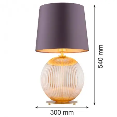 HAMILTON 8537 lampa stołowa 1 pł. Argon