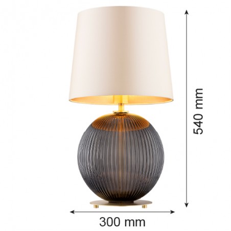 HAMILTON 8538 lampa stołowa 1 pł. Argon
