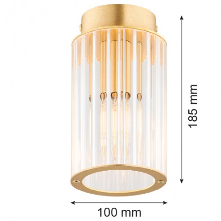 HAMPTON 8501 plafon 1 pł. Argon