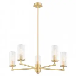 HAMPTON 2177 żyrandol 5 pł. Argon
