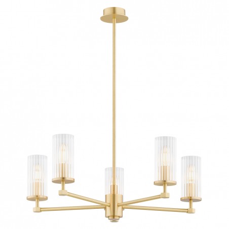 HAMPTON 2177 żyrandol 5 pł. Argon