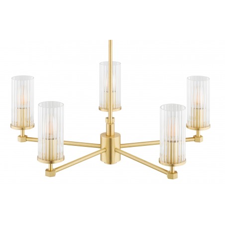 HAMPTON 2177 żyrandol 5 pł. Argon