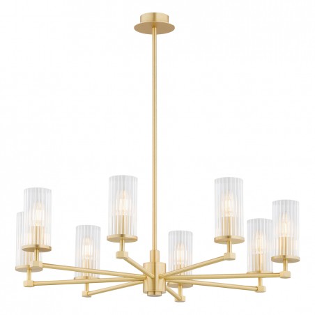HAMPTON 5066 żyrandol 8 pł. Argon