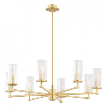HAMPTON 5066 żyrandol 8 pł. Argon