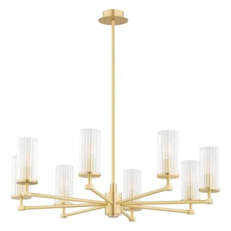 HAMPTON 5066 żyrandol 8 pł. Argon