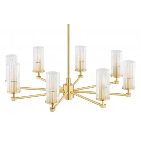 HAMPTON 5066 żyrandol 8 pł. Argon