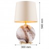 HARLEM 8547 lampa stołowa 1 pł. Argon