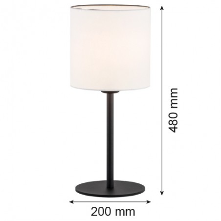 HILARY 4081 lampa stołowa 1 pł. Argon