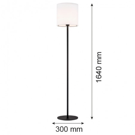HILARY 4082 lampa podłogowa 1 pł. Argon