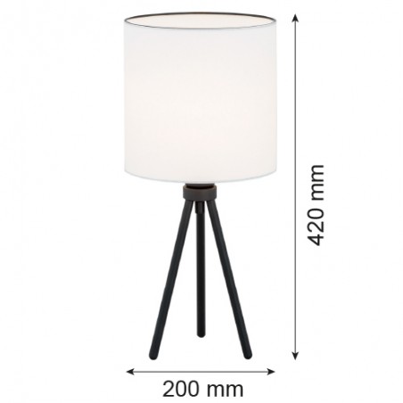 HILARY 4083 lampa stołowa 1 pł. Argon