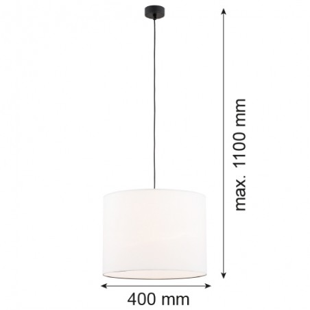 HILARY 4085 lampa wisząca 1 pł. Argon