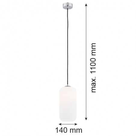 KALIMERA 4038 lampa wisząca 1 pł. Argon