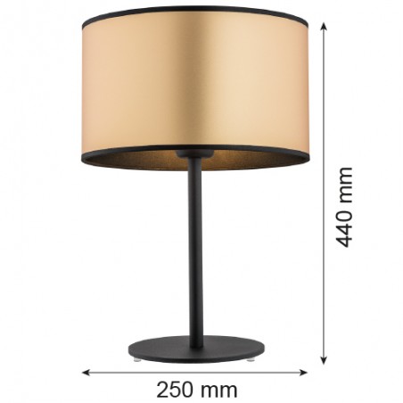 KARIN 4297 lampa stołowa 1 pł. Argon