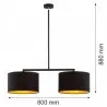 KARIN 899 lampa wisząca 2 pł. Argon