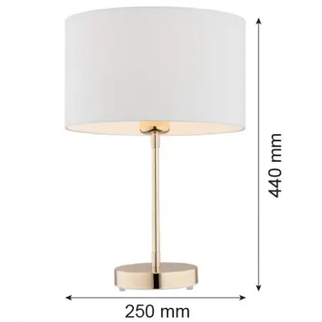 KARIN 4301 lampa stołowa 1 pł. Argon
