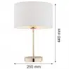 KARIN 4301 lampa stołowa 1 pł. Argon