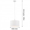 KARIN 4343 lampa wisząca 1 pł. Argon