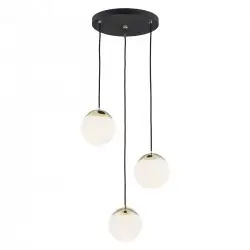 LIVIA 1417 lampa wisząca 3 pł. Argon