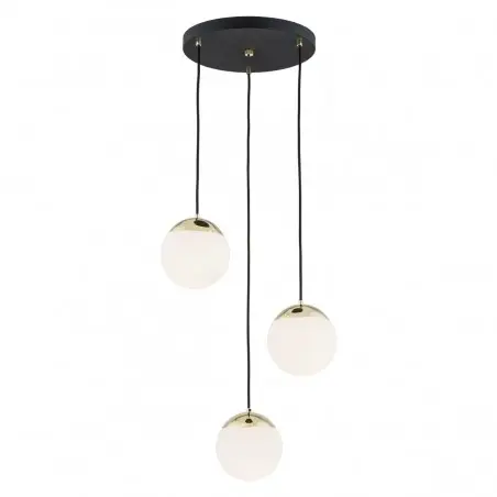 LIVIA 1417 lampa wisząca 3 pł. Argon