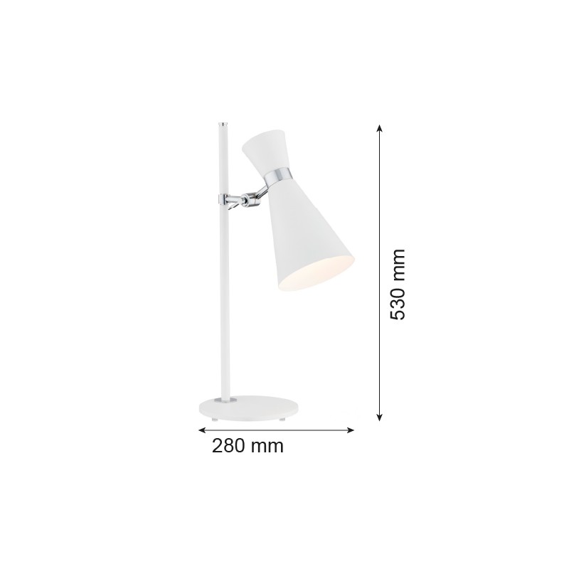 LUKKA 3890 lampa biurkowa 1 pł. Argon