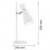 LUKKA 3890 lampa biurkowa 1 pł. Argon