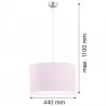 MAGIC 4136 lampa wisząca 1 pł. Argon