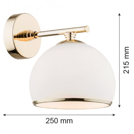 MARBELLA 4255 kinkiet 1 pł. Argon
