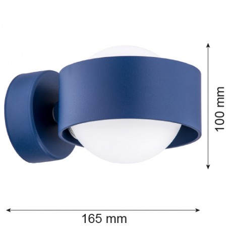 MASSIMO PLUS 8061 kinkiet 1 pł. Argon