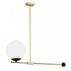 MEGAN 4738 lampa wisząca 1 pł. Argon